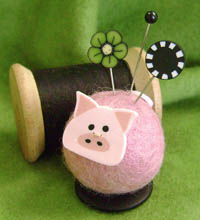 Polly Pig Button Buddy Kit